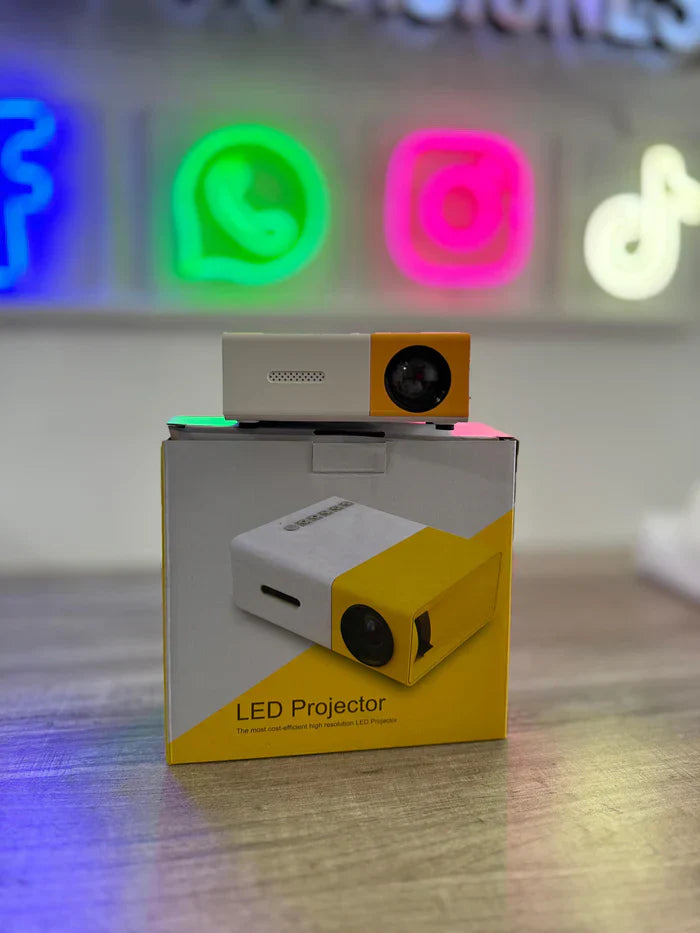 Mini Proyector Portátil 4K de Alta Definición - Cinema en casa HD | SOLO QUEDAN 9 UNIDADES EN STOCK🔥